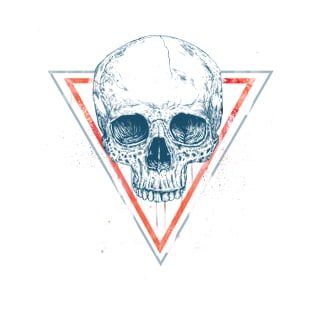 Skull in triangle II T-Shirt