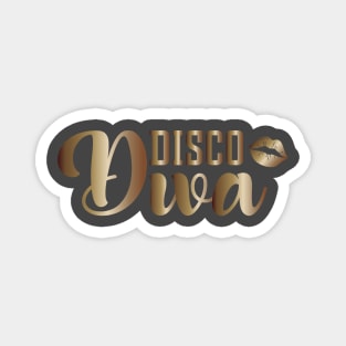 Disco Diva 60s 70s 80s Costume Party Disco Party Singer Magnet