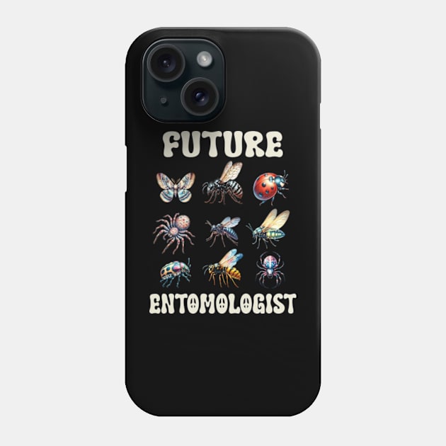 Future Entomologist Phone Case by David Brown