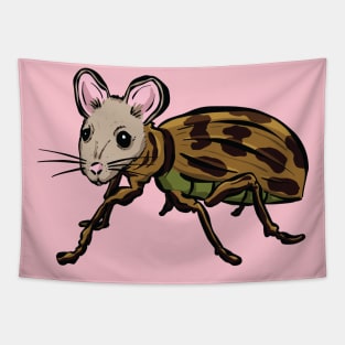 Cockamouse Weevil Mouse Mashup Cartoon Character Tapestry