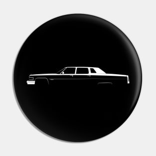 Cadillac Fleetwood Seventy-Five Silhouette Pin