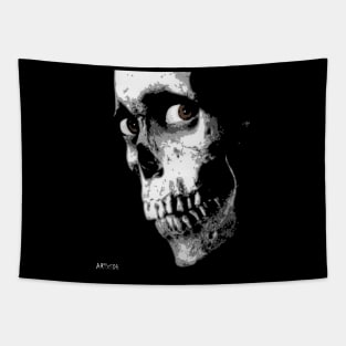 Evil Dead II Skull Tapestry