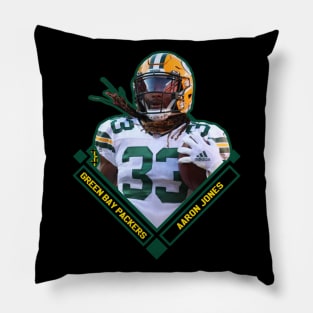 AARON JONES GREEN BAY PACKERS Pillow