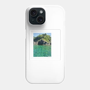 the landscape of the wetlands in honduras reef ecopop photo Phone Case