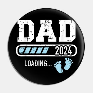 Dad 2024 Loading For Pregnancy Announcement Pin