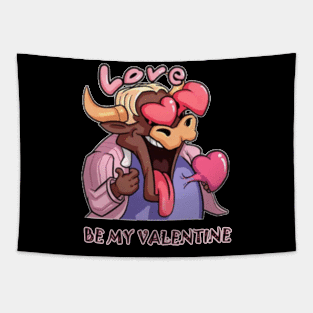 Love be my valentine Tapestry