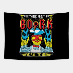 Muppets Swedish Chef BORK Tapestry