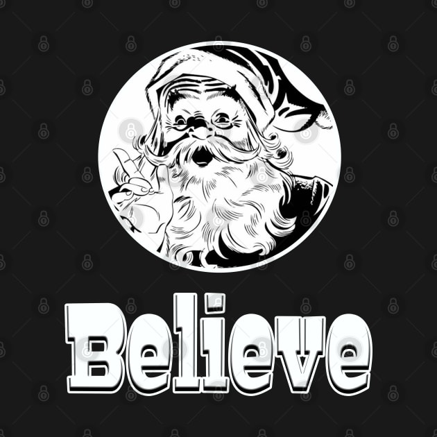 Santa Believe Graphic by LupiJr