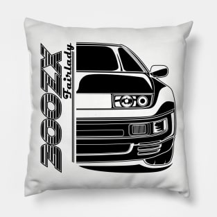 Fairlady 300ZX (Black Print) Pillow