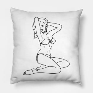 Pin Up Girl Pillow