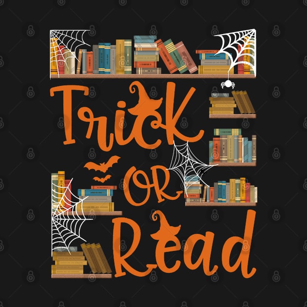 Librarian Trick or Read Library Event Halloween Book Lovers by ruffianlouse