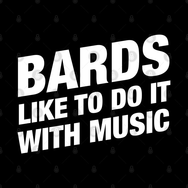 Bards Like to Do It With Music - Bard RPG by pixeptional