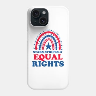 Pro Choice Boho Rainbow Feminist Stars Stripes Equal Rights Phone Case