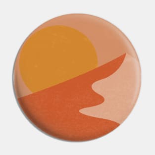 Desert Landscape Pin