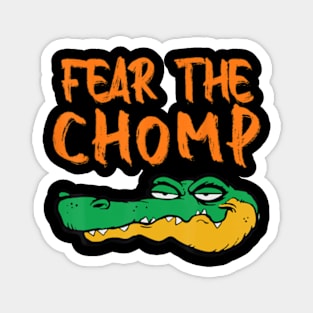 Florida Fear The Chomp Gator Magnet