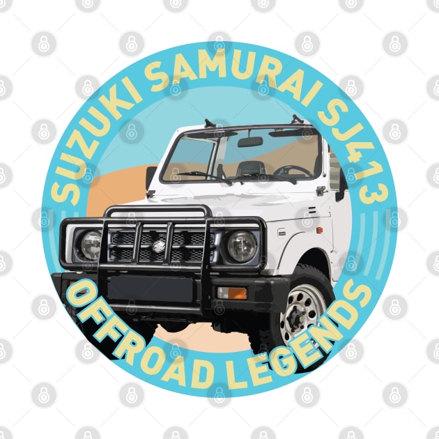 4x4 Offroad Legends: Suzuki Samurai SJ413 by OFFROAD-DESIGNS