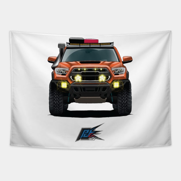 toyota tacoma Tapestry by naquash