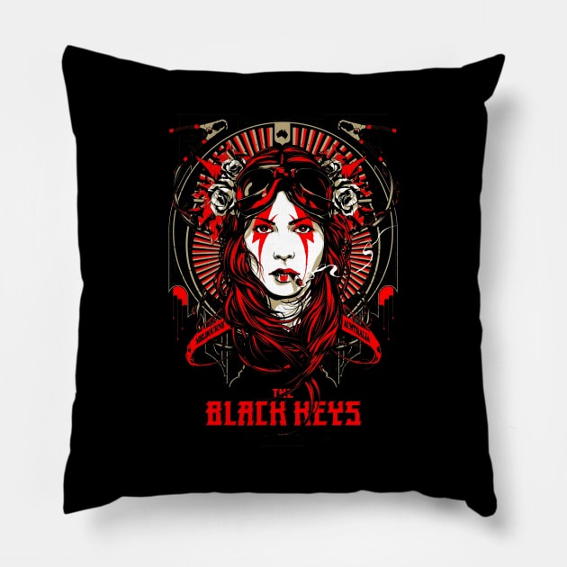 The Black Keys Pillow by forseth1359