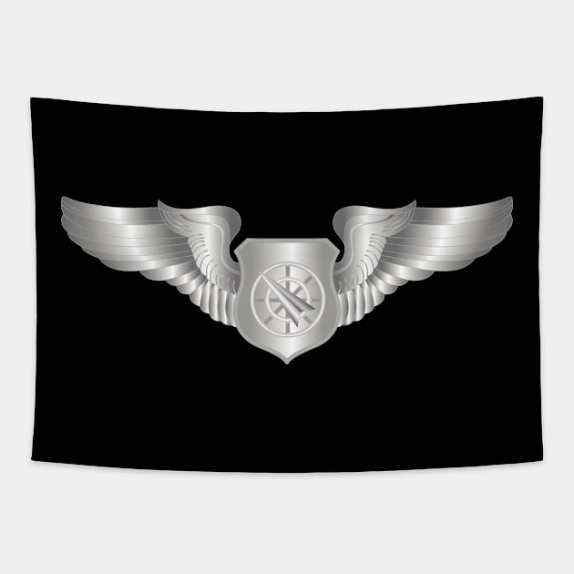 USAF - Air Battle Manager - Basic Wings wo Txt Tapestry by twix123844