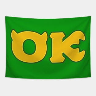 Oozma Kappa (Monsters U) Tapestry