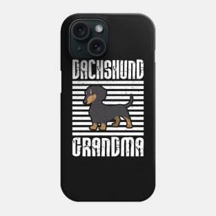Dachshund Grandma Proud Dogs Phone Case