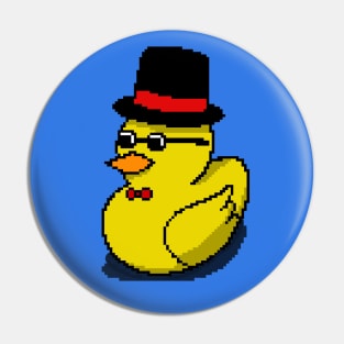Duckys the Magician Pin