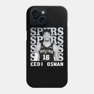 San Antonio Spurs Cedi Osman 16 Phone Case