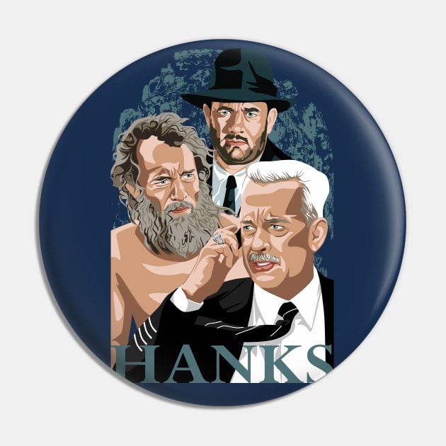 Charismatic HANKS Pin by Tiro1Linea