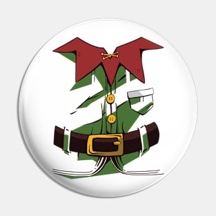 christmas elf costume Pin