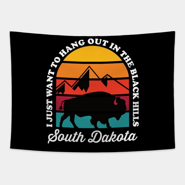 Hang out in the Black Hills South Dakota Tapestry by SouthDakotaGifts