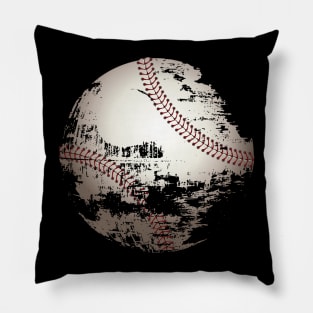 Baseball under construction Pillow