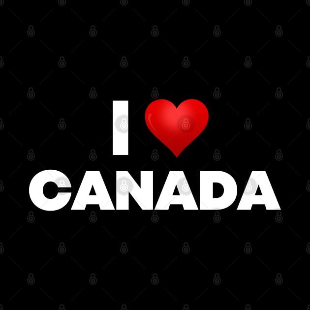 I Love Canada by Itsheartshop