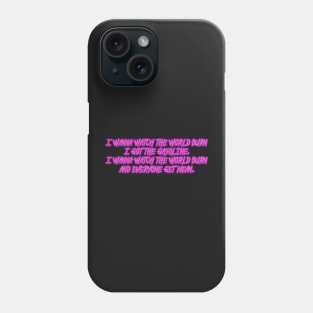 World Burn Phone Case