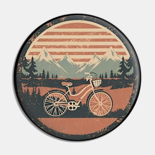 Vintage Bike Peaks Pin