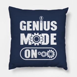 Genius Mode On Pillow