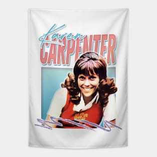 Karen Carpenter / Retro 70s Aesthetic Fan Design Tapestry