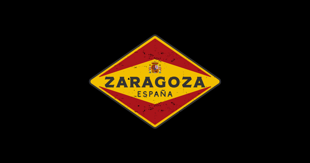 Zaragoza Spain Zaragoza Spain Sticker TeePublic