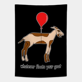 Whatever Floats Your Goat Tapestry