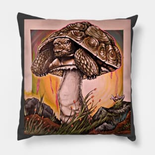 Turtleshroom Pillow