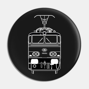 NMBS - SNCB Train - Belgian Locomotive Pin