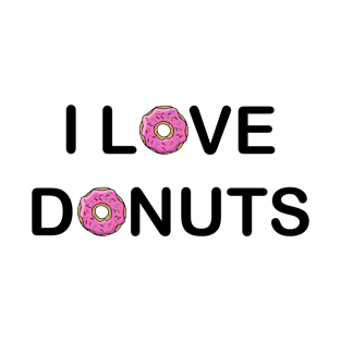 I Love Donuts T-Shirt