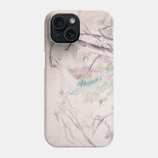 Trees by Paul Cezanne Phone Case