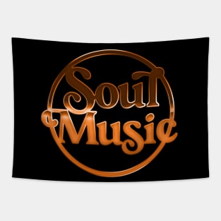 Soul Music //// Retro Soul Music Fan Design Tapestry