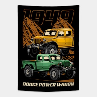 Power Wagon Truck Tapestry