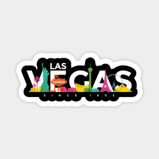 Souvenir Tourist Las Vegas product - Las Vegas Gift Tee Magnet