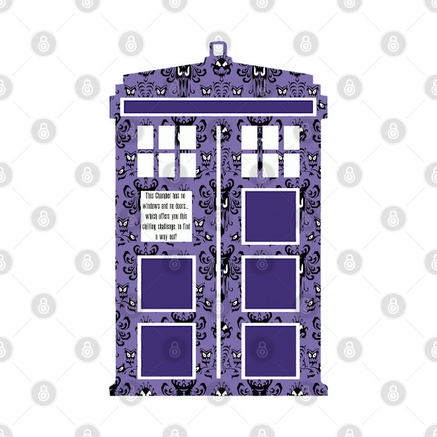 Only one way out Haunted Mansion Doctor Who Crossover Only one way out - Disney - Phone Case