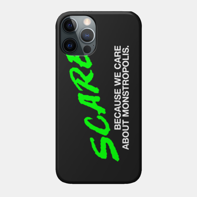 S.C.A.R.E. (green) - Animation - Phone Case