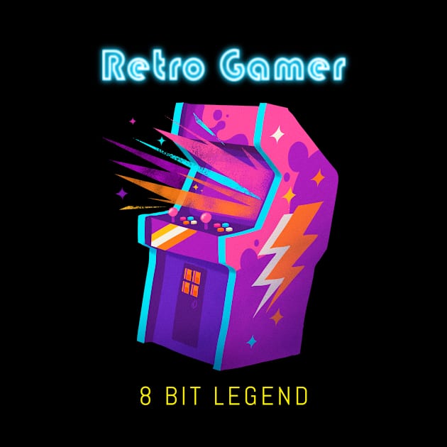 Retro Gamer Logo 3 by Batocera Nation