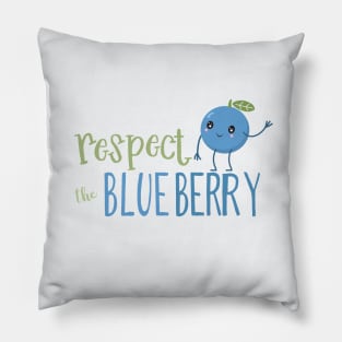 Respect the Blueberry Pillow