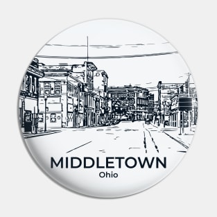 Middletown - Ohio Pin